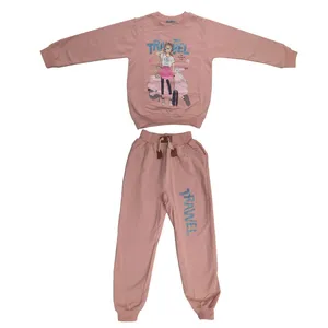 ست سویشرت و شلوار دخترانه مدل Travel