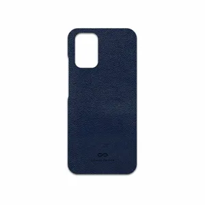 MAHOOT Deep-Blue-Leather Cover Sticker for Xiaomi Redmi Note 10