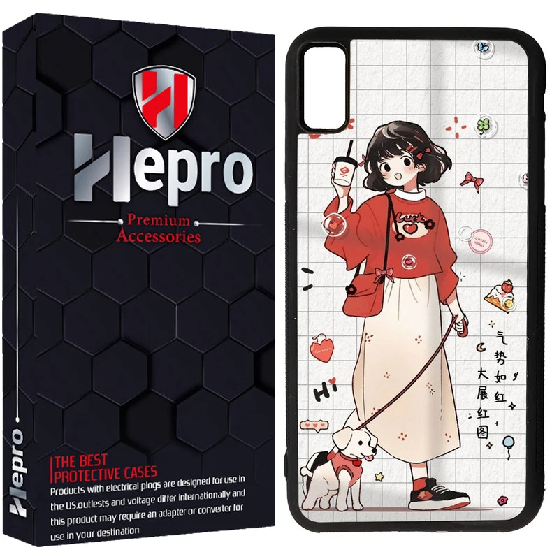 کاور هپرو طرح فانتزی مدل TPU مناسب برای گوشی موبایل اپل IPHONE X / XS