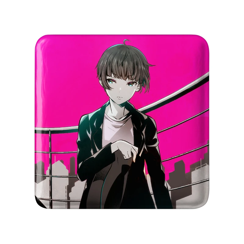 پیکسل خندالو طرح آکانه انیمه روان گذر مدل مربعی کد 33766