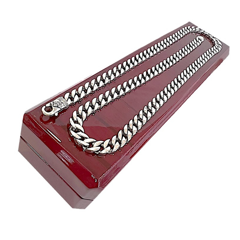 زنجیر نقره مردانه کد glsr-633