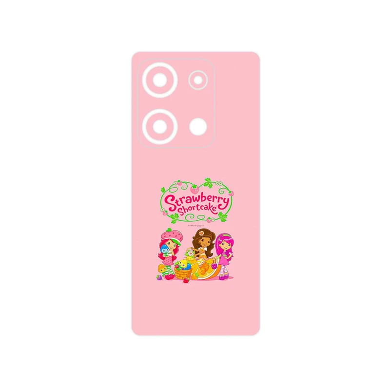 برچسب پوششی ماهوت مدل Strawberry Shortcake مناسب برای گوشی موبایل شیائومی Redmi Note 14S