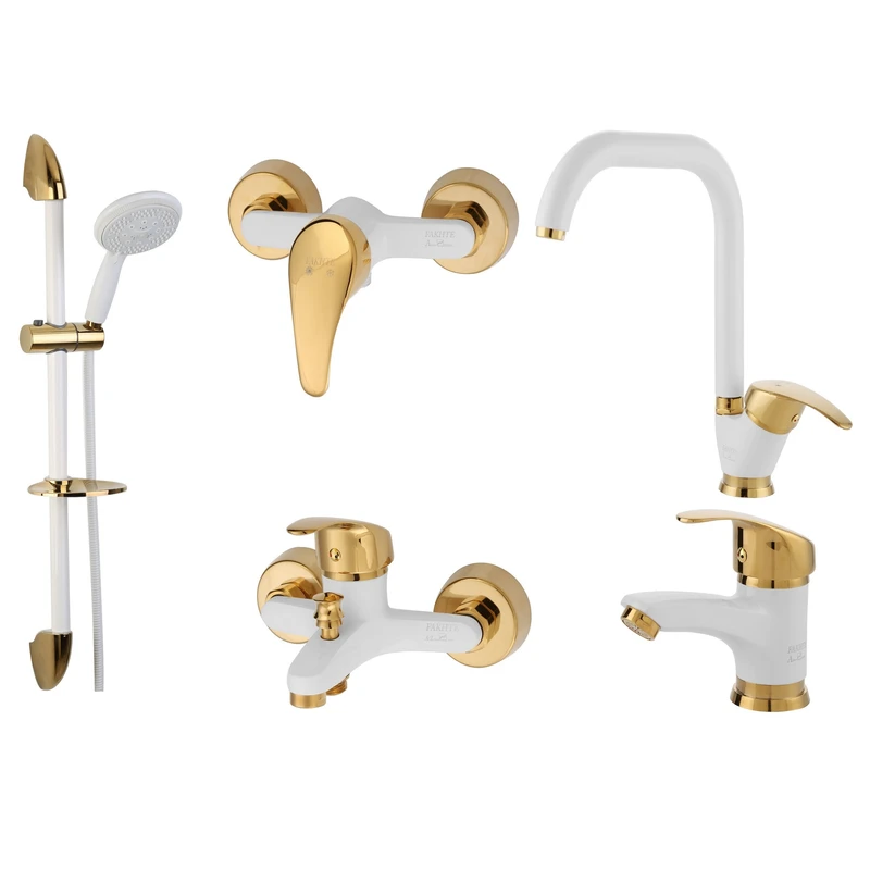 ست شیرآلات فاخته مدل ماهان ST مجموعه 5 عددی 