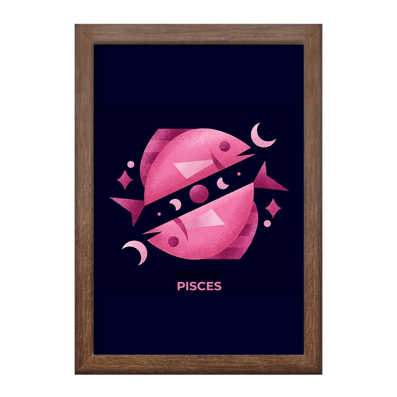 تابلو خندالو طرح ماه تولد اسفند کد F1562