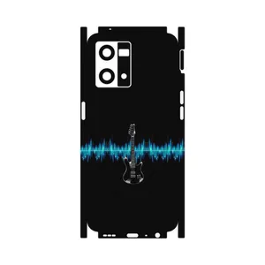 MAHOOT Electric Guitar-FullSkin Cover Sticker for Oppo Reno 8 4G