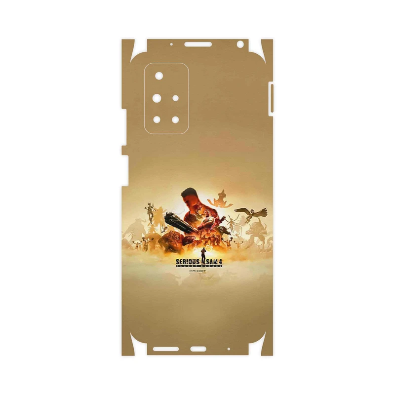 برچسب پوششی ماهوت مدل Serious Sam Game Series-FullSkin مناسب برای گوشی موبایل شیائومی Redmi 10 Prime