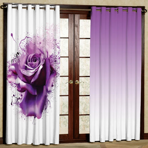 پرده مدل مخمل پانچی کد 6475 سایز 280x140 سانتی متر