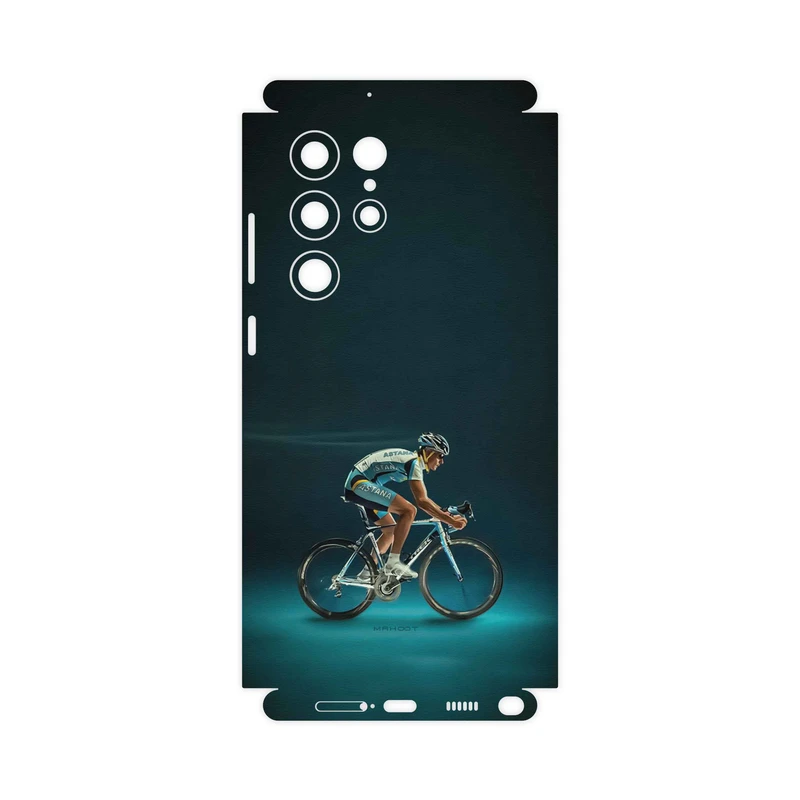 برچسب پوششی ماهوت مدل Road-cycling-FullSkin مناسب برای گوشی موبایل سامسونگ Galaxy S22 Ultra 5G