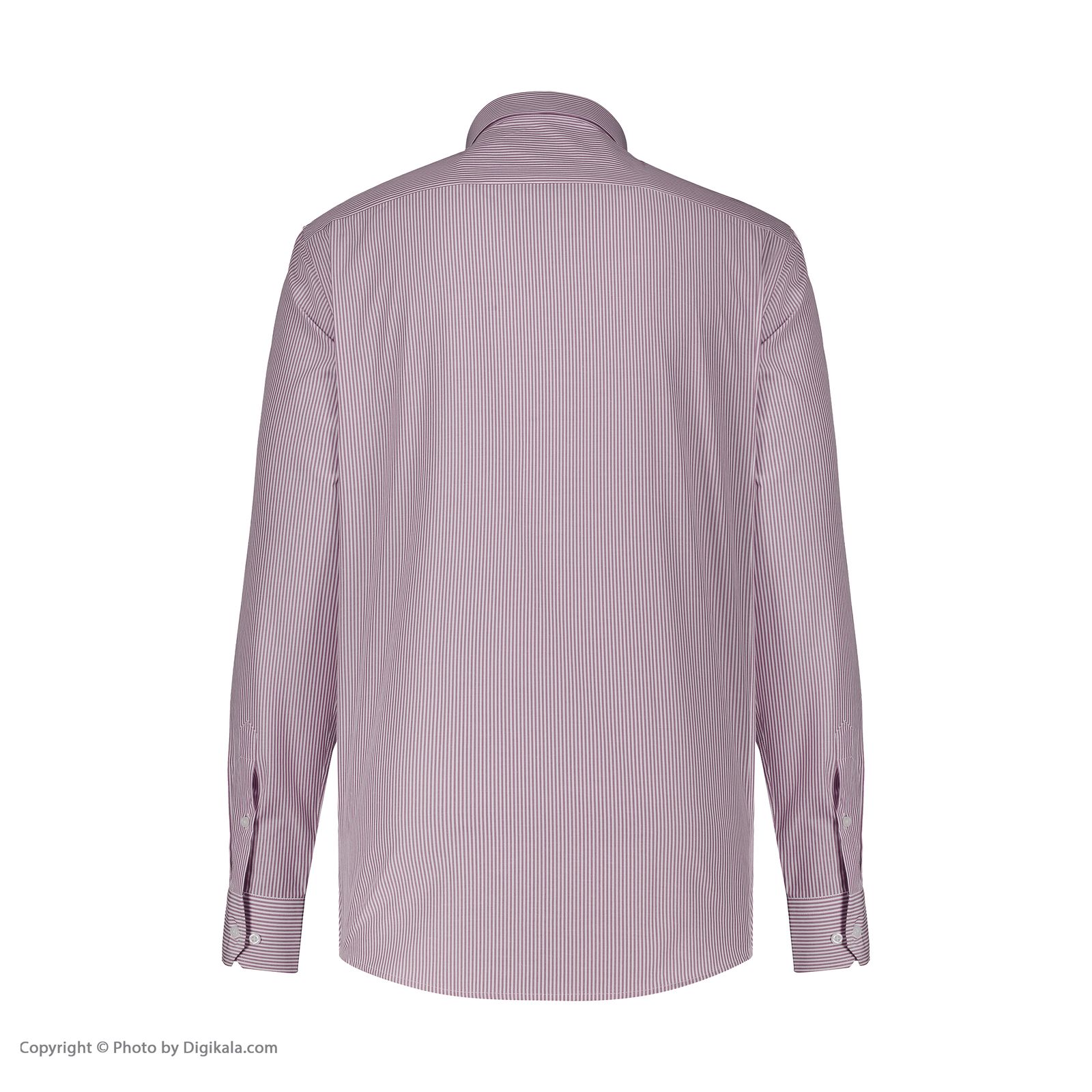 پیراهن آستین بلند مردانه ال سی من مدل 02181290-purple 136 -  - 4