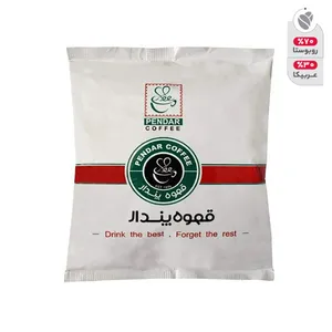 دانه قهوه مدیوم رست ترکیبی عربیکا و روبوستا قهوه پندار - 500 گرم