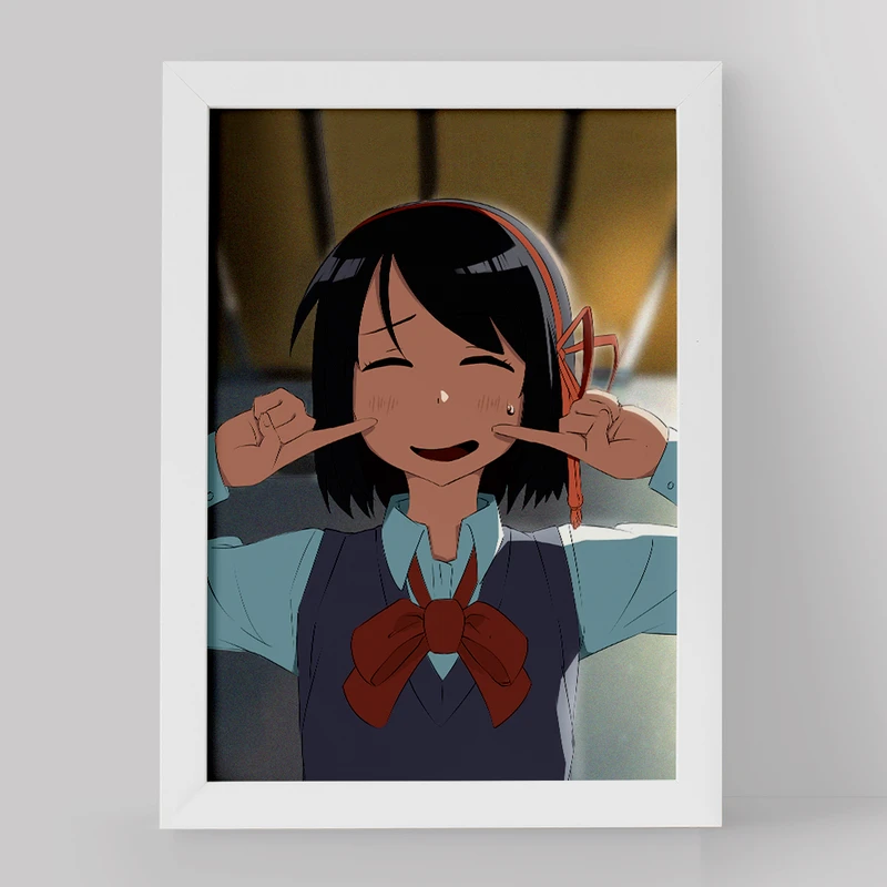 تابلو خندالو مدل میتسویا میامیزو انیمه یورنیم نام تو کد 16284