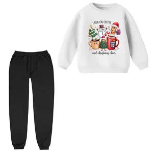 ست سویشرت و شلوار راحتی بچگانه مدل کریسمسی 12