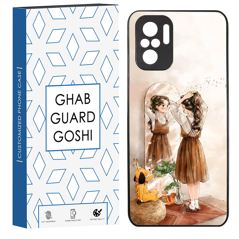 کاور قاب گارد گوشی طرح دخترانه کد TPU-019 مناسب برای گوشی موبایل شیائومی Redmi Note 10 4g / Redmi Note 10s / Poco m5s