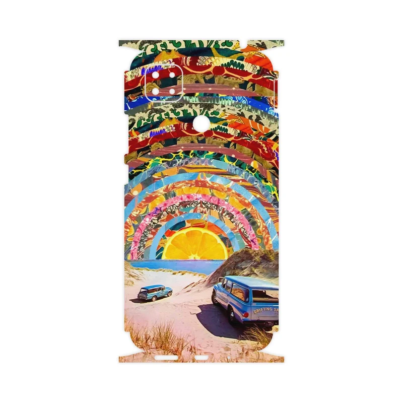 برچسب پوششی ماهوت مدل Collage of Orange Sky-FullSkin مناسب برای گوشی موبایل شیائومی Poco C31