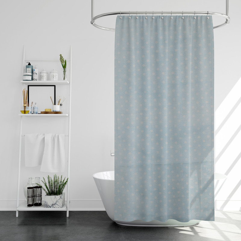 پرده حمام پیسو مدل BZ-68 سایز 180x200 سانتی متر