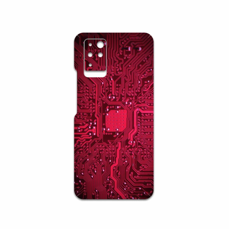 برچسب پوششی ماهوت مدل Red-Printed-Circuit-Board مناسب برای گوشی موبایل اینفینیکس Note 10
