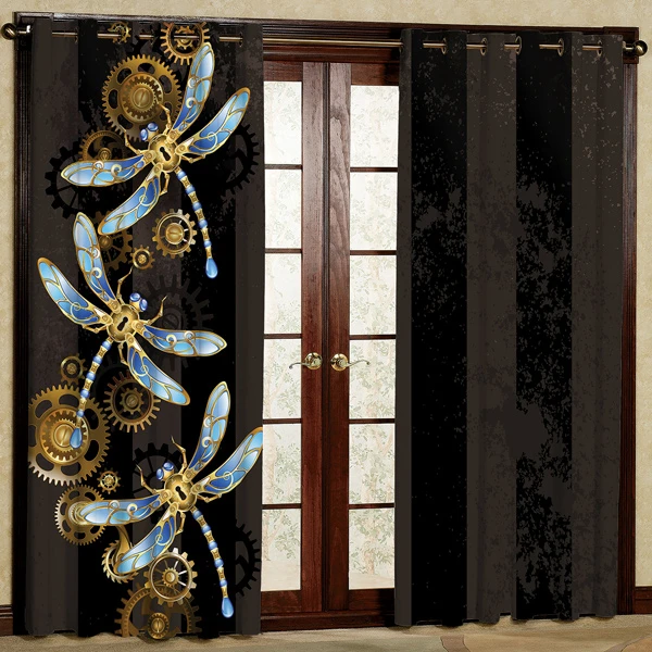 پرده مدل مخمل پانچی کد 6882 سایز 280x140 سانتی متر