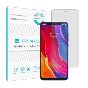 Rockspace transparent screen protector HyGEL model suitable for Xiaomi Mi 8 mobile phone