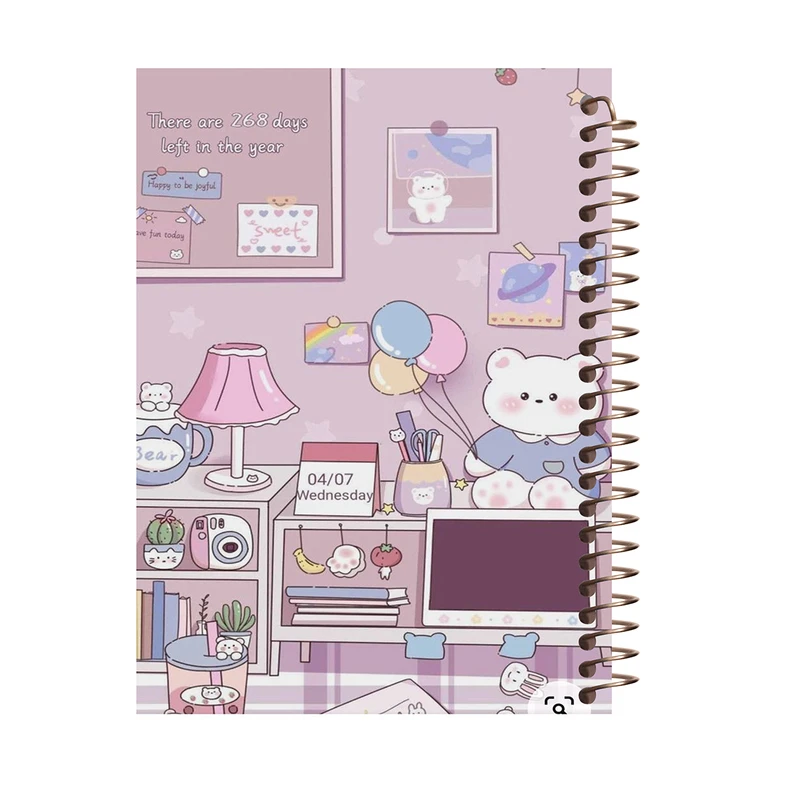 دفتر نقاشی 60 برگ طرح دخترانه مدل فانتزی کد A523