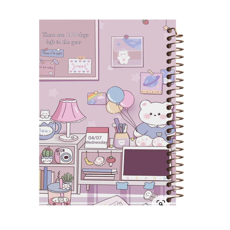 دفتر نقاشی 60 برگ طرح دخترانه مدل فانتزی کد A523