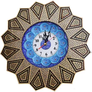 ساعت دیواری خاتم کاری مدل 3121
