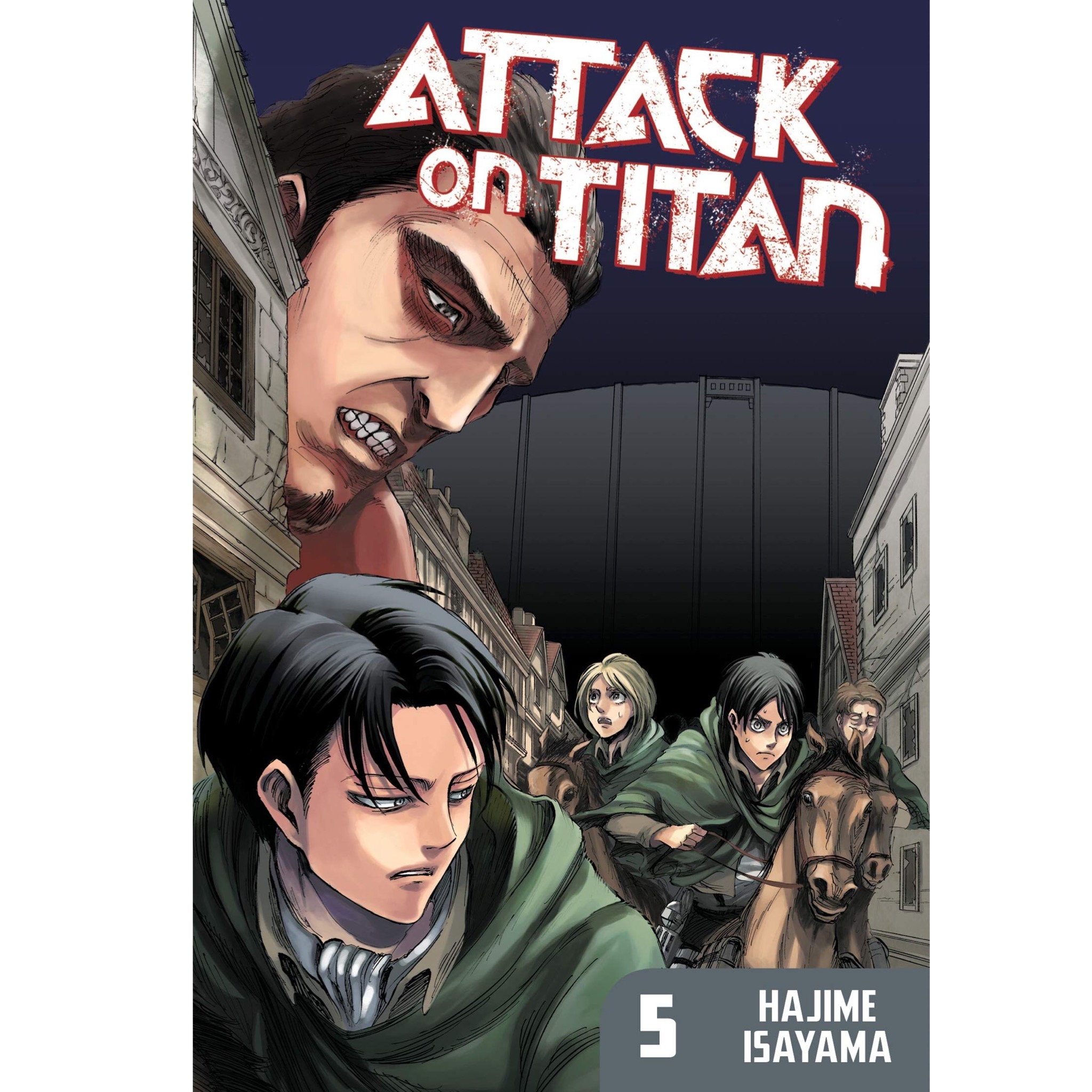 کتاب Attack on Titan 5 اثر Hajime Isayama نشر Kodansha Comics