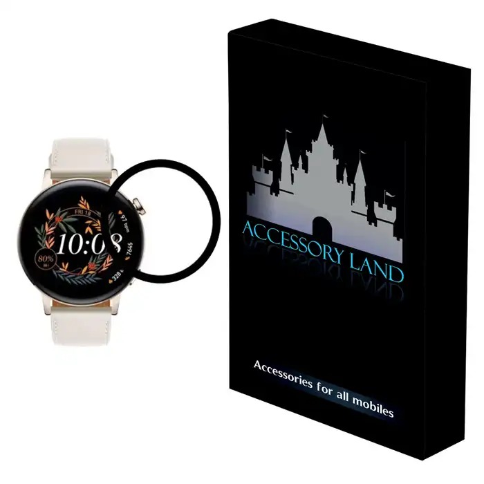 محافظ صفحه نمایش اکسسوری لند مدل PMMA مناسب برای ساعت هوشمند هوآوی GT 3 42mm