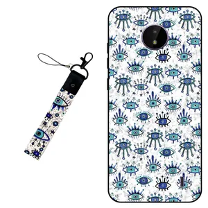 Megafone Devil eye 6464 Cover for Nokia C10 / C20 With Wrist strap