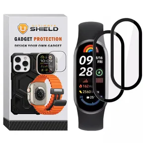 Ultimate Shield Nano Pmma Screen Protector for Xiaomi Mi Band 8 Pack of 2