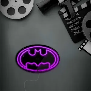چراغ دیواری نئون دیزاین طرح Batman-BL_PR
