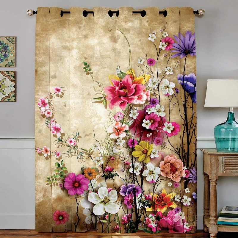 پرده رنس مدل CC4-50826 سایز 190x140 سانتی متر