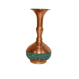گلدان فیروزه کوبی کد h006