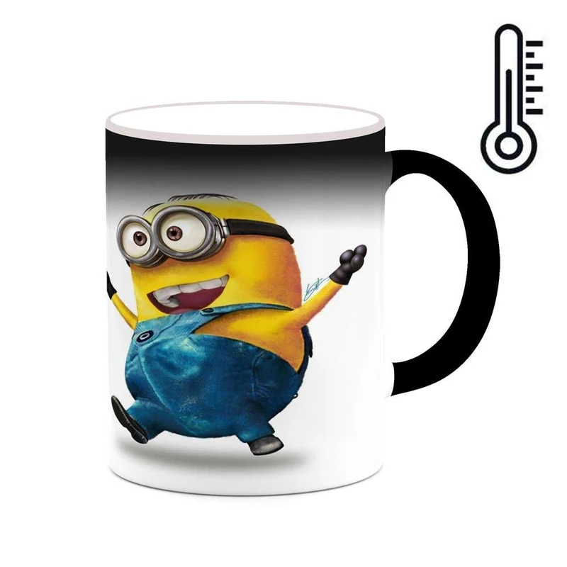 ماگ حرارتی کاکتی مدل کارتون مینیون ها کد mgh22814