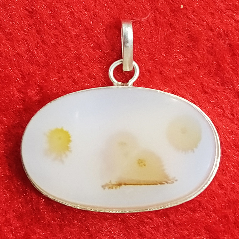 آویز گردنبند نقره زنانه سلین کالا مدل عقیق کد ce-As2 آویز گردنبند نقره زنانه سلین کالا مدل عقیق کد ce-As2