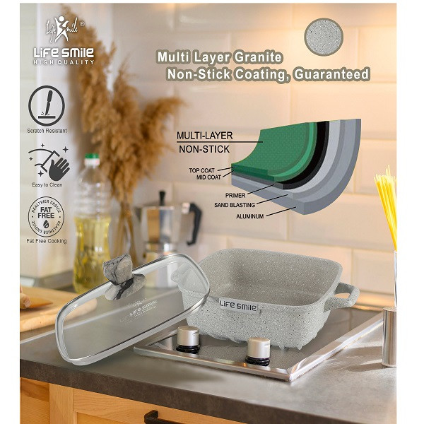 تابه لایف اسمایل مدل spsf-20 سایز 20 تابه لایف اسمایل مدل spsf-20 سایز 20