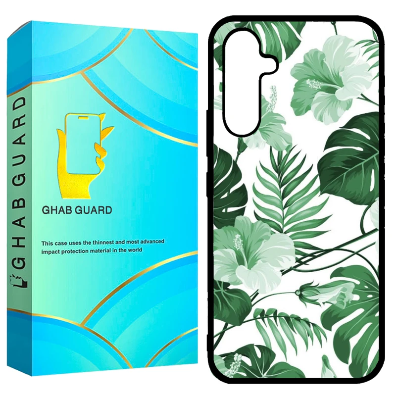 کاور قاب گارد طرح برگ مدل GCHPA54 مناسب برای گوشی موبایل سامسونگ Galaxy A54 5G
