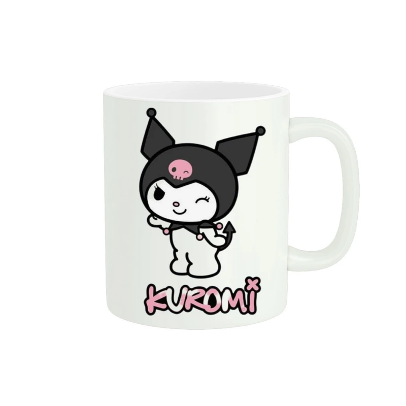 ماگ پاد آفرین مدل Kuromi کد 240