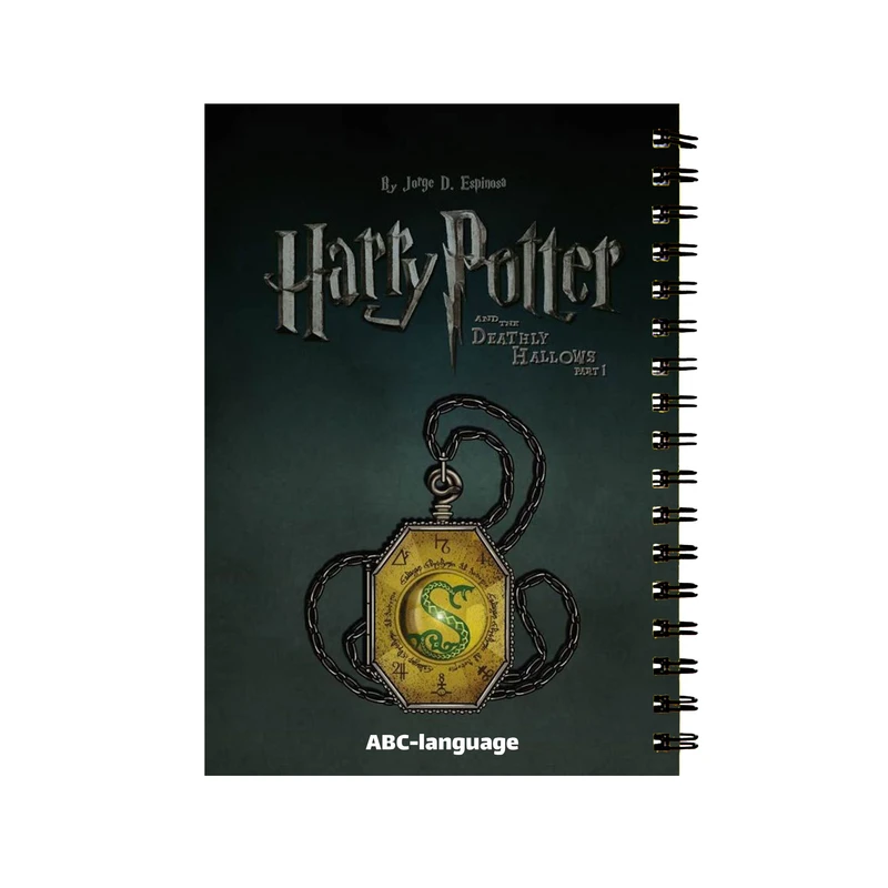 دفتر زبان 60 برگ مدل هری پاتر کد 54