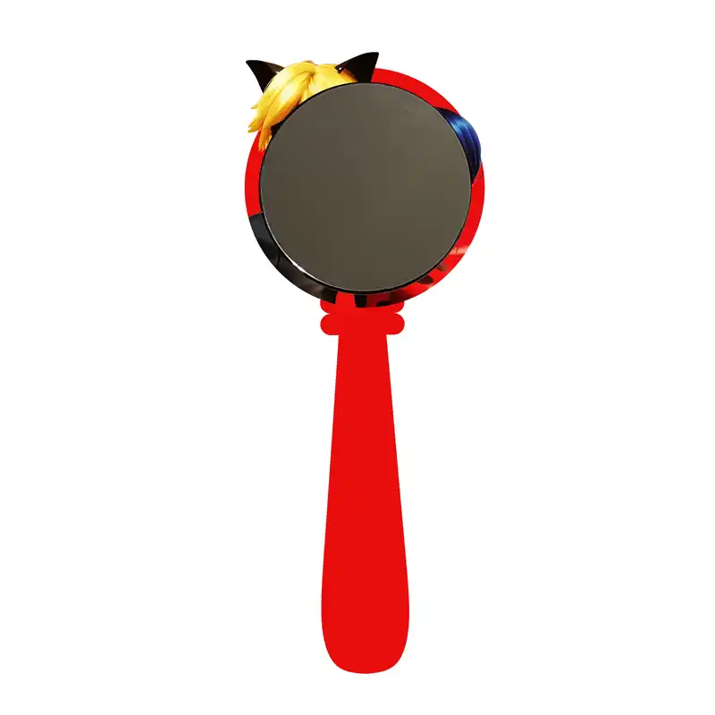 آینه آرایشی مدل دختر کفشدوزکی و پسر گربه ای