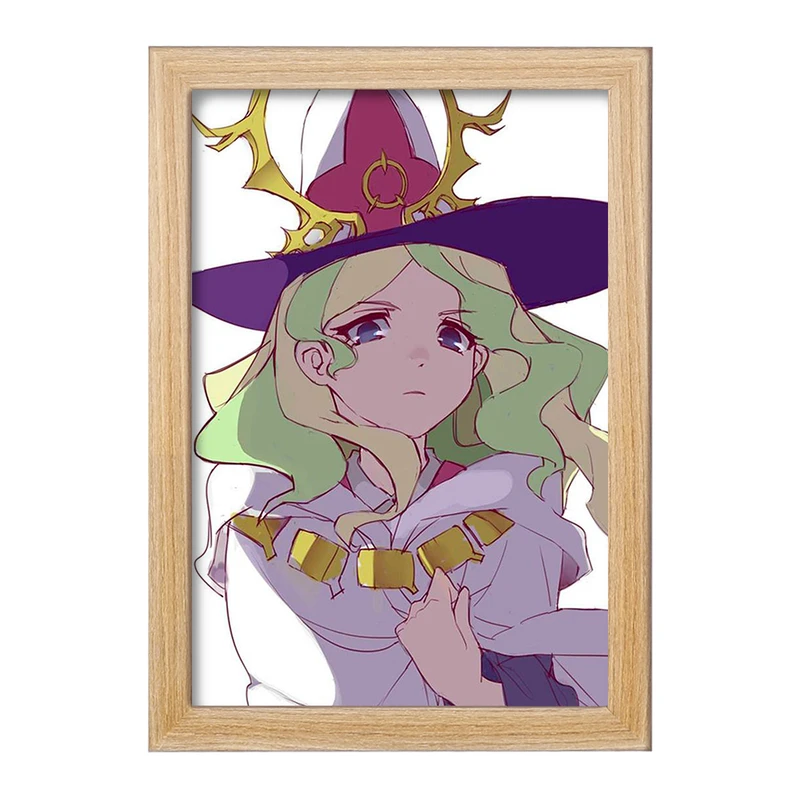 تابلو خندالو مدل دیانا انیمه Little Witch Academia  کد 22920