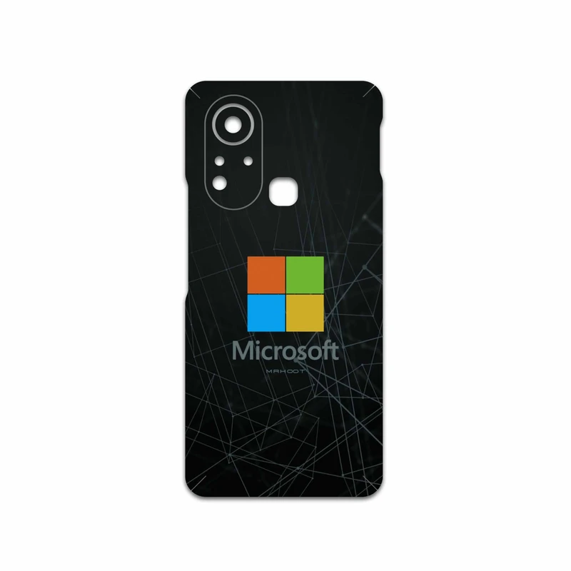برچسب پوششی ماهوت مدل Microsoft-Logo مناسب برای گوشی موبایل اینفینیکس Hot 11s