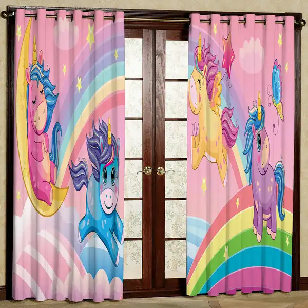 پرده مدل مخمل پانچی کد 7118 سایز 280x140 سانتی متر