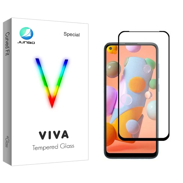 محافظ صفحه نمایش سرامیکی جانبو مدل Viva مناسب برای گوشی موبایل سامسونگ Galaxy A11