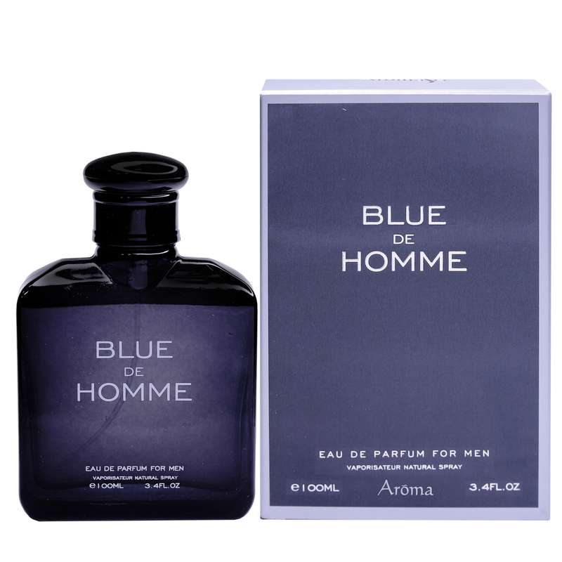 ادو پرفیوم مردانه آروما مدل Blue de homme حجم 100 میلی لیتر