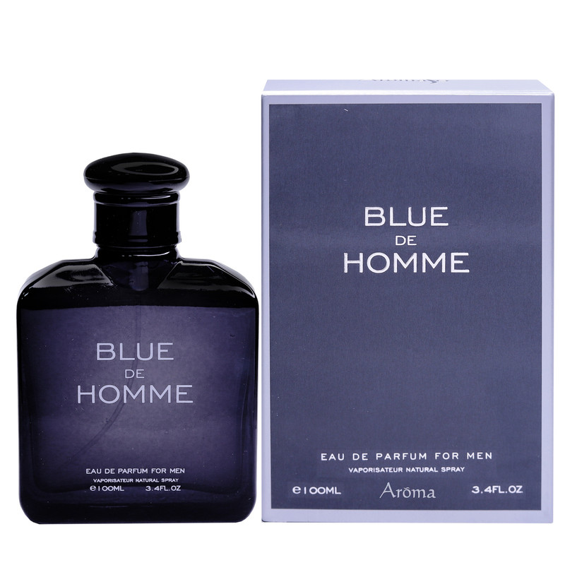 ادو پرفیوم مردانه آروما مدل Blue de homme حجم 100 میلی لیتر