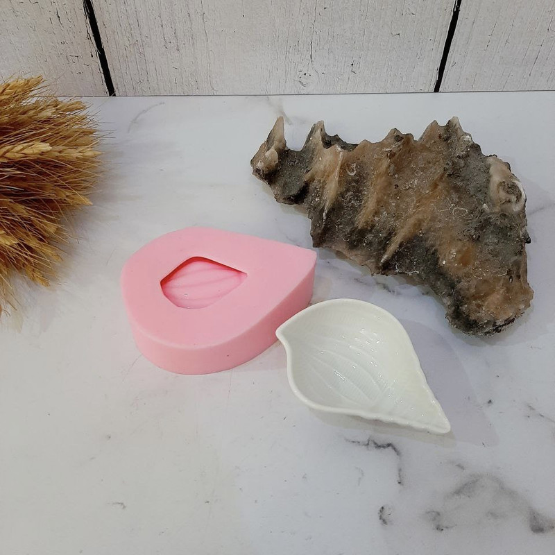 قالب سیلیکونی مدل کاسه طرح صدف