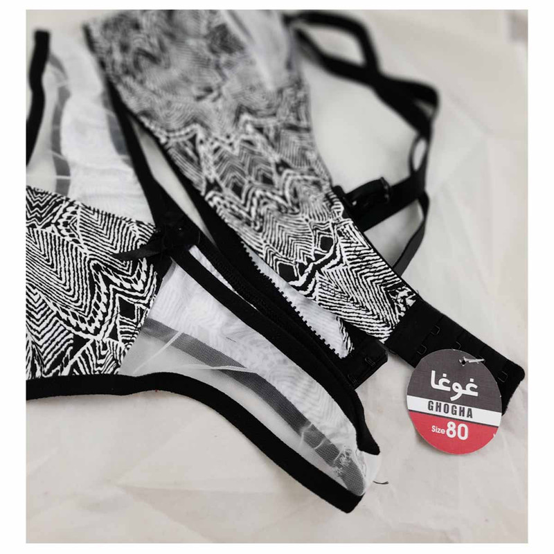 ست شورت و سوتین زنانه غوغا مدل mn-0106