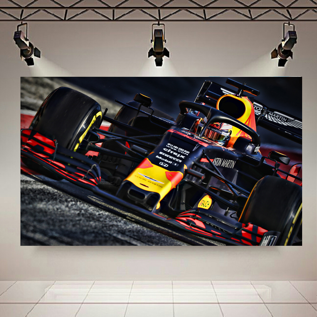 تابلو بوم طرح فرمول یک مدل Aston Martin Red Bull Racing کد AR2565