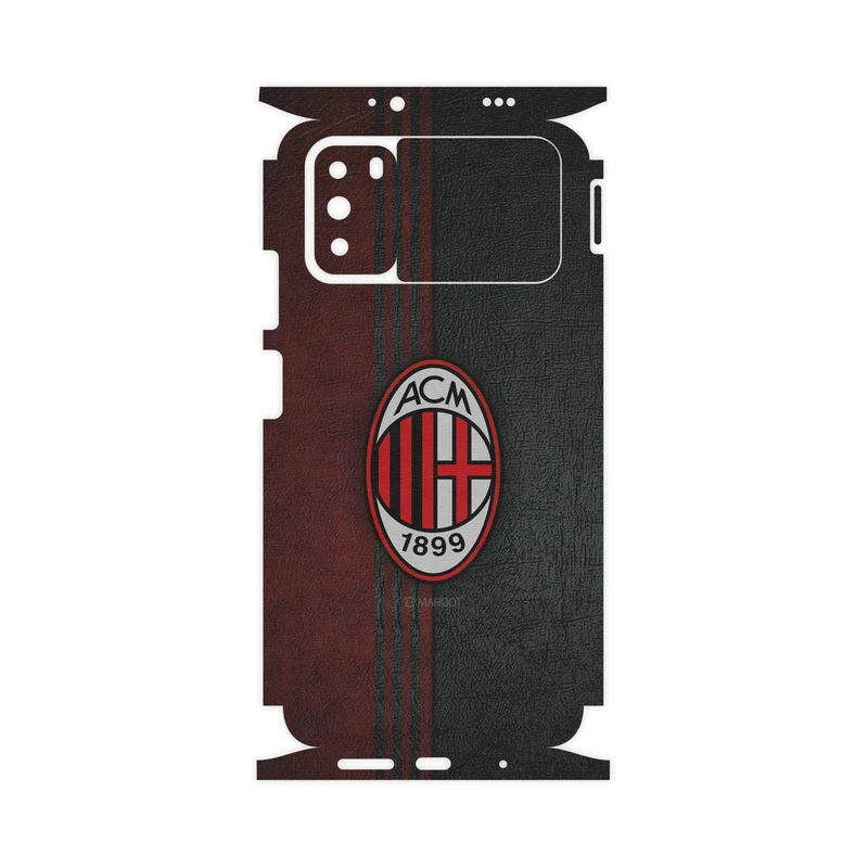 برچسب پوششی ماهوت مدل AC-Milan-FullSkin مناسب برای گوشی موبایل شیائومی Poco M3