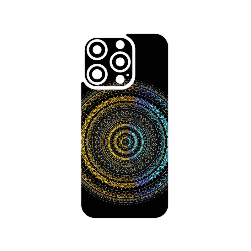 برچسب پوششی ماهوت مدل Mandala Design 2 مناسب برای گوشی موبایل اپل iPhone 15 Pro